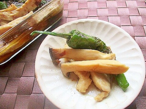 出汁がなくてもおいしい♪鶏むね肉と野菜の焼き浸し